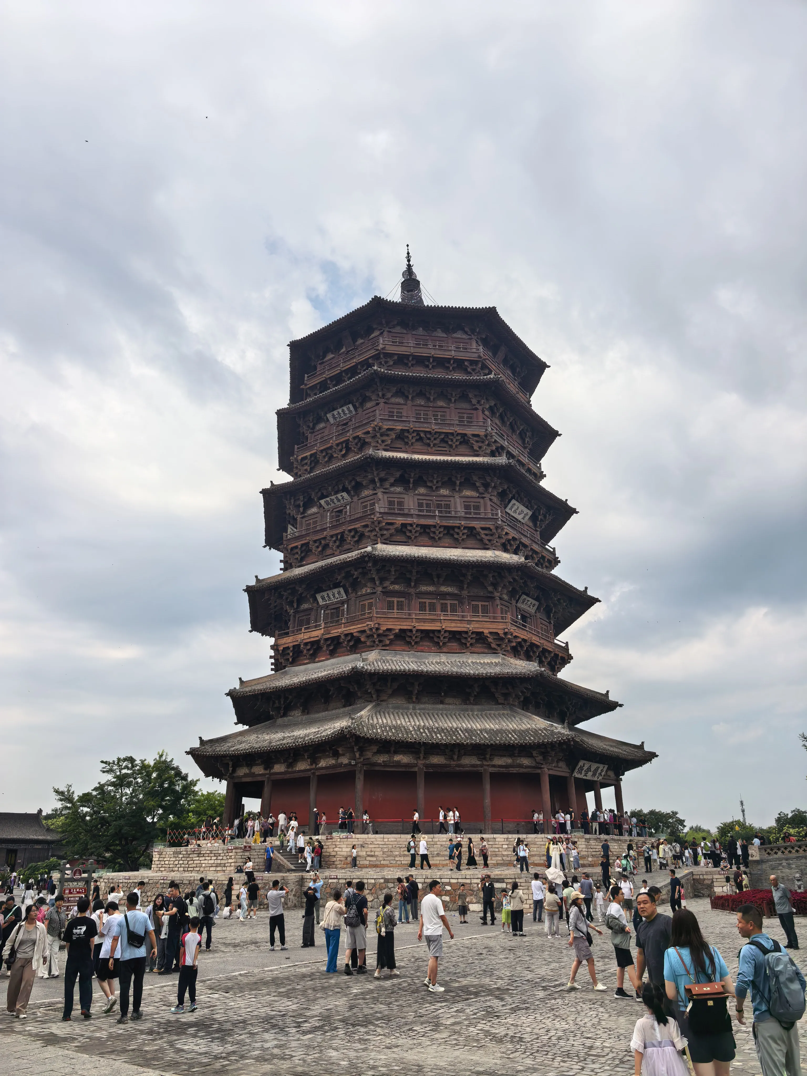 木塔全景