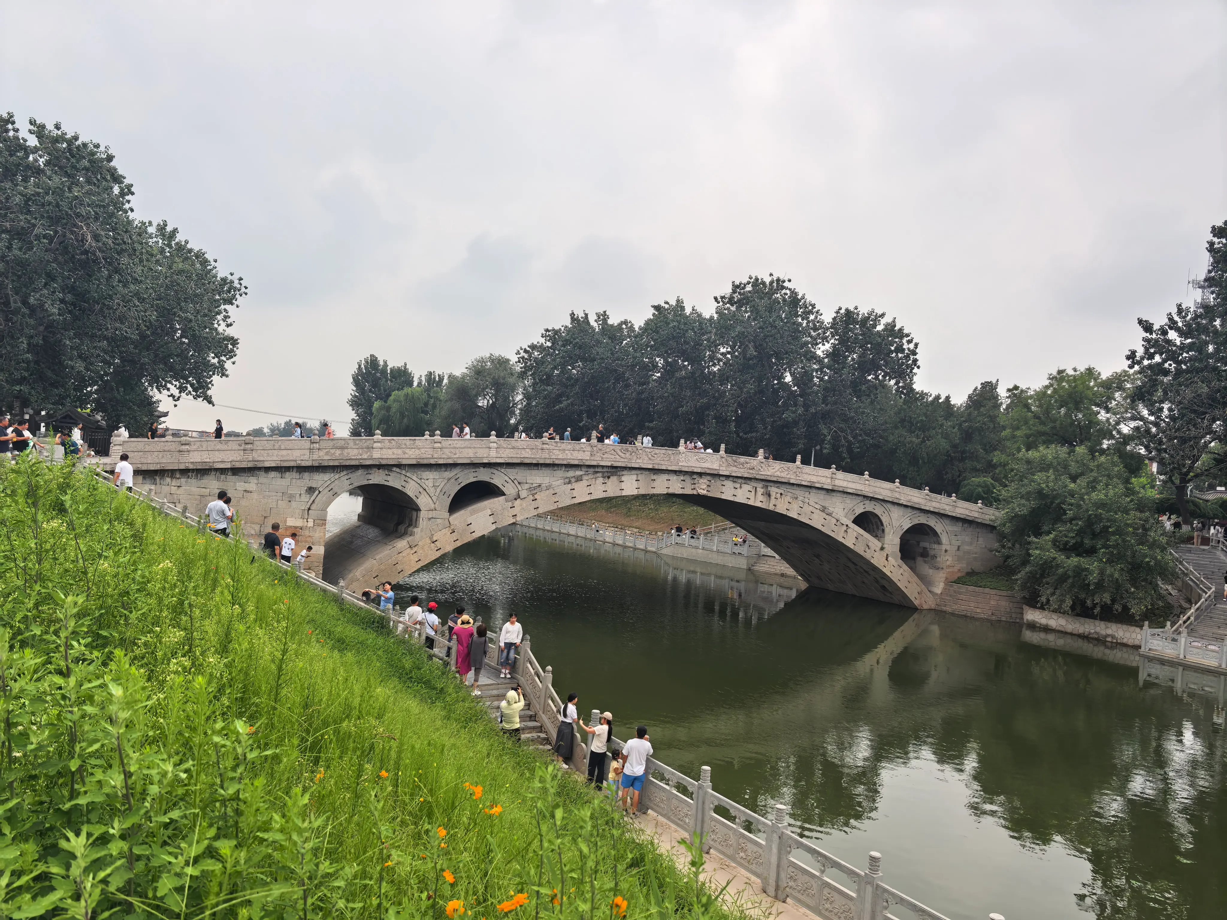 赵州桥近景